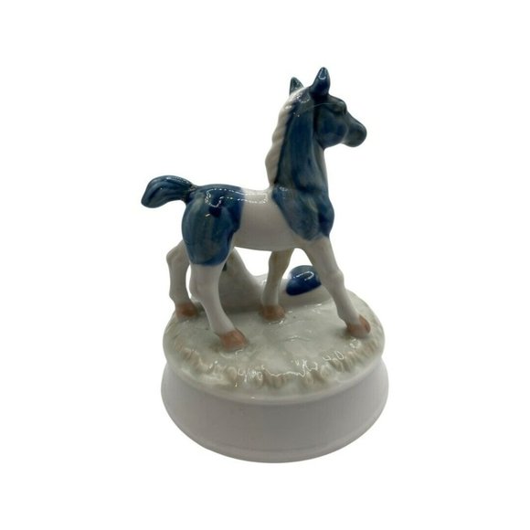 Otagiri Accents Vintage Otagiri Horse Music Box Japan Not Working